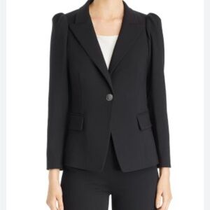 Kobi Halperin Gina Puff Shoulder Bracelet Sleeve Blazer Size Medium